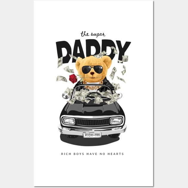 the sugar daddy Wall Art by CHRONIN